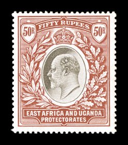 S.G. 33, 1907 50R Grey and red brown, impressive mint example, strong rich colors and crisp impressions on fresh paper, o.g., lightly hinged, very fine 2008 BPA certificate
(Scott 30A $1,750.00).