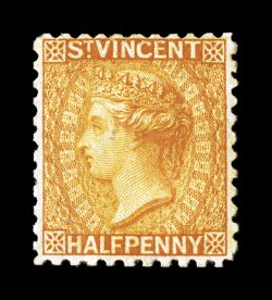 S.G. 45 footnote, 1883 12p Orange trial color, deep color and an intense impression, o.g., fine a rarely offered stamp that is now considered a trial color printing signed A.
Diena and accompanied by 1976 RPS and 2008 BPA certificates (Scott