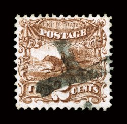 113, 2c Brown, used, strong fresh color, cancelled by a scarce Yokohama, Japan cross, (Frajola, Perlman & Scamp Yoko-Can 2, late state), fine 2008 PF
certificate.