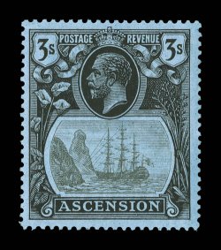 10-21, 1924-27 12p-3- King George V Seal of the Colony cplt., handsome set that is well centered and fresh, o.g., n.h. (quite scarce thus), very fine (S.G. 10-20 for hinged
£300).