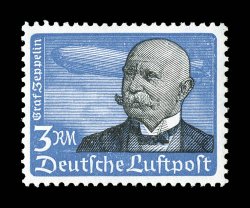 C46-56, 1934 5(pf)-3M Air post cplt., a choice post office fresh set, strong colors and well centered throughout, o.g., n.h., very fine an elusive set to find never hinged
(Michel 529x-39x Ç700).