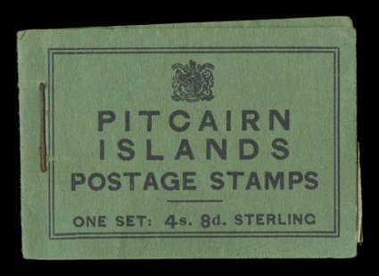 S.G. SB1, 1940 King George V complete booklet, remarkably we have the pleasure of offering a second intact example of this booklet rarity, however this one is a very
interesting sub-type, with all of the stamps being right sheet-margin singles a