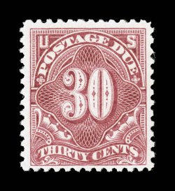 J36b, 30c Pale rose, well centered within large margins, fresh color and strong impression on bright paper, o.g., n.h., very fine 2006 PSE certificate.