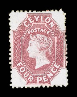 4d. rose, unused with part original gum, fine. Sc. 50 S.G. 52b, £475.