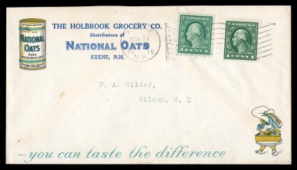 344409, Mailometer perforations used on covers, a very attractive group of twelve covers all franked with single examples of various Mailometer coil stamps, there are two
covers with scarcer Ty. I perforations (344 and 384), while the others a
