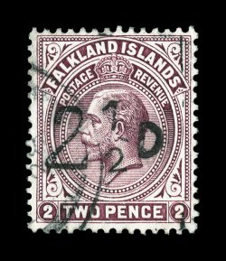 52, 1928 2 12D Provisional surcharge, rarely seen used copy of this provisional, fresh rich color, lightly cancelled, very fine used examples are much more difficult to find
than the catalog values would indicate 1985 Brandon certificate (S