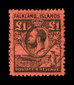 54-64, 1929-31 12p-£1 King George V definitives cplt., rich colors, generally light cancels, fine-very fine (S.G. 116-26 £700).