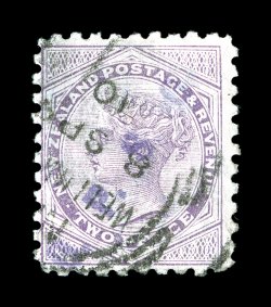 O8, 1892 2p Violet, with O.P.S.O overprint in violet, strong color, c.d.s. cancel, fine a very scarce stamp that is listed but not priced in both Scott and Stanley Gibbons 1979
RPS certificate (S.G. 7a).