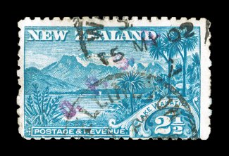 O11, 1902 2 12p Blue, with O.P.S.O. overprint in violet, light c.d.s. cancels, tiny perf. corner crease, still fine 2006 Sismondo certificate (S.G. O15 £650).