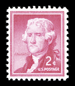 1033a, 2c Carmine rose, on silkote paper, a pristine mint single of this scarce experimental paper variety, quite well centered, o.g., n.h., choice very fine 1996 PF
certificate.