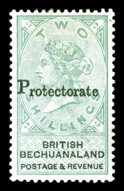 S.G. 47, 1888 2- Green and black, nicely centered, fresh color, o.g., lightly hinged, very fine (Scott 55 $725.00).