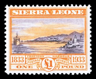 S.G. 168-80, 1933 ½p to £1 Wilberforce cplt., strong bright colors, o.g., lightly hinged, very fine set (Scott 153-65 $1,006.00).