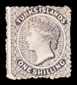 S.G. 6, 1879 1- Lilac, a highly desirable mint example of this rare stamp, being one of the very few sound original gum examples extant, strong color for this, full o.g., fine
1977 PF and 2008 BPA certificates ex-Sovereign (Scott 6