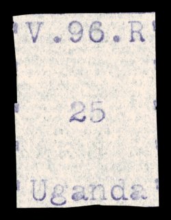 S.G. 48, 1896 25(c) Violet, without gum as issued, frame lines at sides, plus a partial frame line at top, quite fresh, very fine (Scott 48 $325.00).