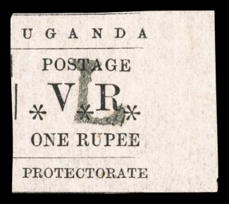 S.G. 70-75, 1896 1a to 1R L Overprints cplt., with a couple being sheet-margin copies, fresh paper, 1a and 4a with light toning on reverse only, otherwise a very fine set
(Scott 54-59 $1,330.00).