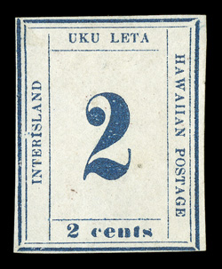 26, 2c Dark blue, Plate 10-A, Type V, Position 5, unused, four mostly ample margins, strong color on fresh paper, fine 2005 PF certificate.