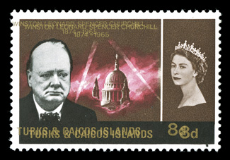 148a, 1966 8d Churchill, gold printing double, o.g., n.h., very fine (S.G. 264a £130).