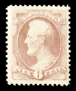 159, 6c Dull pink, nicely centered within large margins, fresh color, part o.g., h.r., very fine 1976 PF certificate.