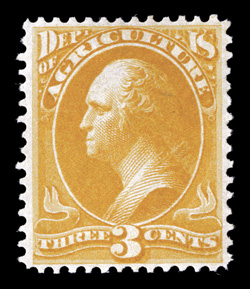 O2, 2c Agriculture, exceptionally well centered, brilliantly fresh color, large part o.g., extremely fine ex-Zoellner.