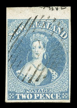 2d. pale blue2d. blue on soft paper, six examples with clear or good to very large margins, one with 4mm. sheet margin at top fine to very fine and a most attractive group.
Sc. 8, 8e S.G. 9, 10. Holcombe Opinions (1991) for two.