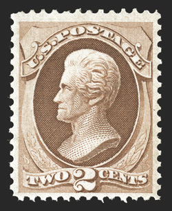 146, 2c Red brown, well centered, fresh color, o.g., lightly hinged, very fine 1993 PF certificate for a block of four, this being the top right stamp, as well as a 2003 PF
certificate for the single.