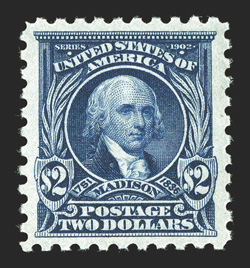 479, $2.00 Dark blue, choice centering and margins, o.g., l.h., extremely fine.