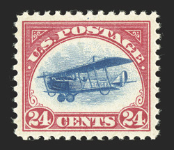 C1-6, 1918 and 1923 Air Posts cplt., select mint sets, o.g., n.h., extremely fine.