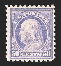 440, 50c Violet, bright color, o.g., lightly hinged, very fine 1985 PF certificate.