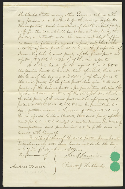 Gardiner, Samuel American inventor devised an exploding bullet for use against ammunition wagons the United States purchased 110,000 of them, but soldiers (including
Confederates, who had captured at least 10,000 rounds) used them against enemy