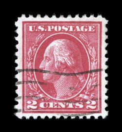 500, 2c Deep rose, Ty. Ia, used, very well centered within wide margins which are most uncharacteristic of this stamp, rich vibrant color, relatively light machine cancel,
extremely fine 2006 PF certificate.