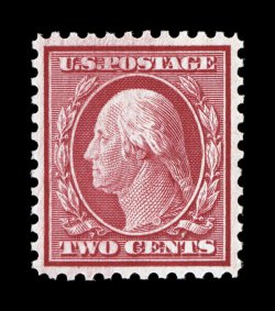 519, 2c Carmine, an impressive mint example of this elusive and often faked stamp, exceedingly well centered and margined, strong rich color in the characteristic genuine shade,
o.g., n.h., extremely fine 1996 PF certificate and a 2007 PSE cert