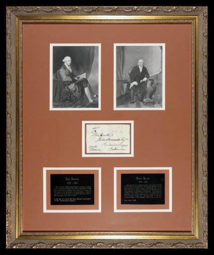 Morris, Robert American patriot and financier (1734-1806) Signer of the Declaration of Independence called the financier of the Revolution for his efforts, as Superintendent of
Finance, to raise funds for the fledgling republic and its ill-eq