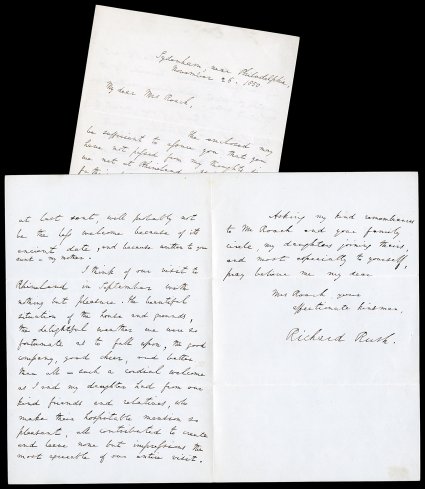 Rush, Richard US Secretary of the Treasury under J.Q. Adams and US Attorney General under Madison and Monroe (1780-1859) acted as Secretary of State in the early days of Monroes
administration US Minister to France helped establish the Smiths