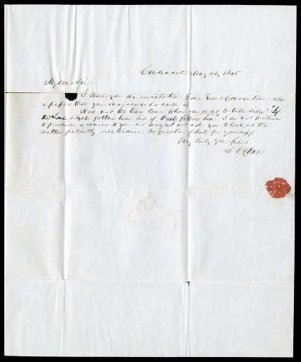 Chase, Salmon P. American jurist and politician (1808-73) Chief Justice of the US Supreme Court Secretary of the Treasury under Abraham Lincoln earlier, US Senator and Governor
of Ohio probably his most important act as Secretary was to creat