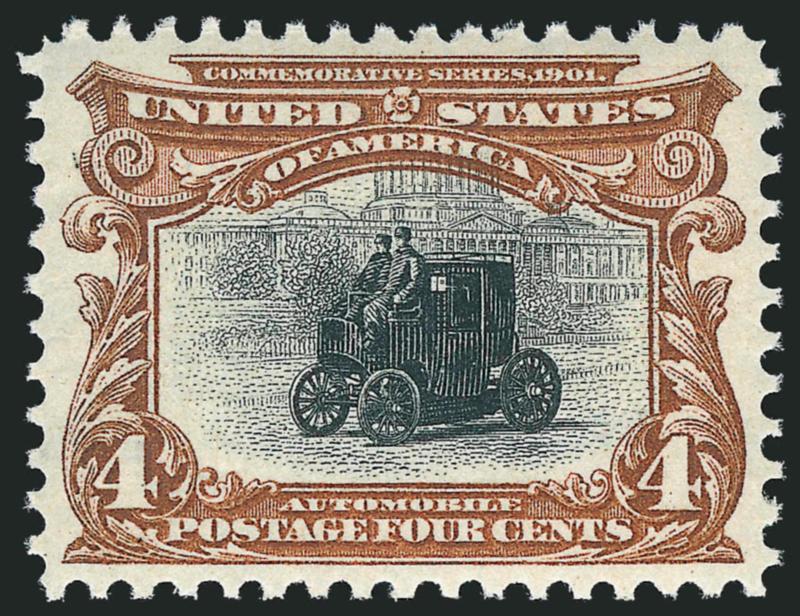 4c Pan-American (296).> Mint N.H., unusually wide margins with outstanding centering, rich color, Extremely Fine Gem, with 2010 P.S.E. certificate (XF-Superb 95 SMQ $1,100.00)