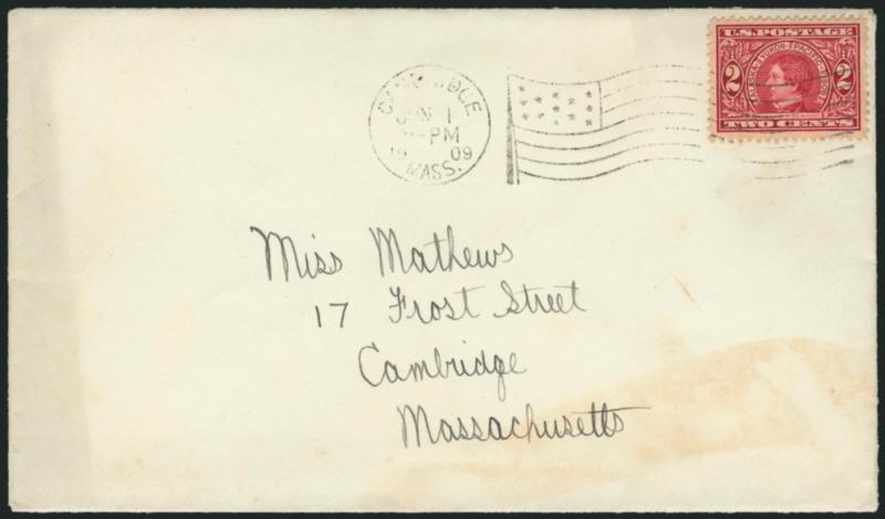 2c Alaska-Yukon (370).> Rich color, tied by <Seattle, Wash. Jun. 1 5:3-PM 1909 First Day Exposition> machine cancel <on exposition picture post card> depicting the Agricultural building from the entrance of
the Manufacturers building, contents des