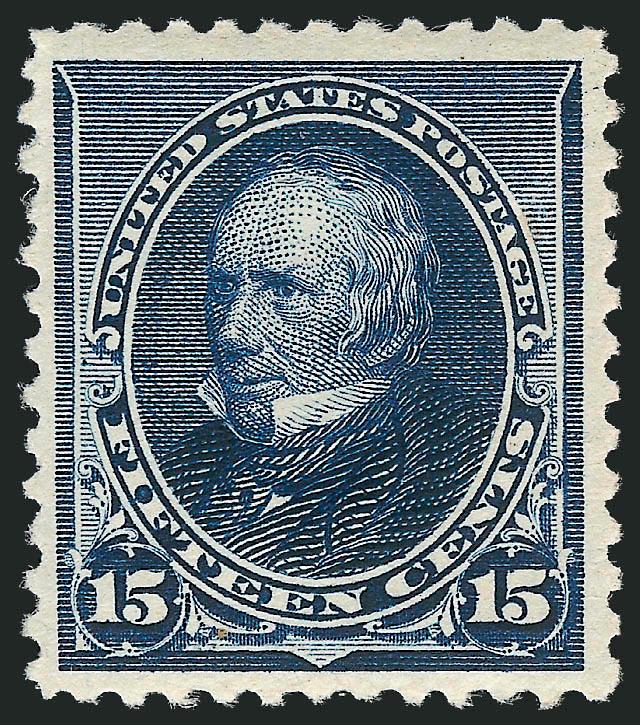 1890 Issue Balance (219227).> Eight stamps incl. Mint N.H. examples of Nos. 219-220 , original gum Nos. 221, 223-224, 226-227, extra No. 220 with plate no. selvage, wide margins and bright colors, Very Fine
and choice group, two certificates accompa