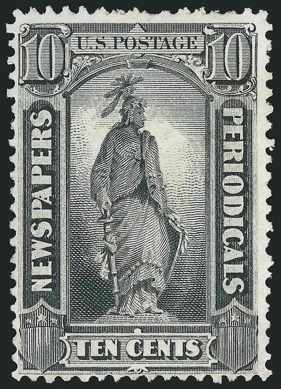 10c Gray Black, 1875 Special Printing (PR39).> Without gum as issued, detailed impression, pulled perf at top not mentioned on accompanying certificate, otherwise Fine, with 1998 P.F. certificate