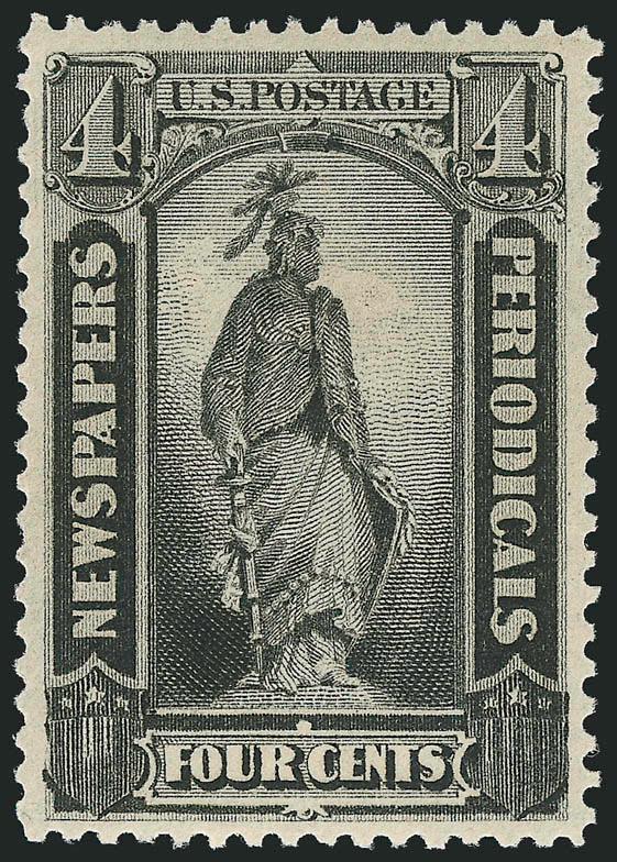 4c Black, 1879 Issue (PR59).> Original gum, lightly hinged, intense shade and proof-like impression, gorgeous centering with wide and balanced margins, Extremely Fine Gem, with 2004 P.S.E. certificate