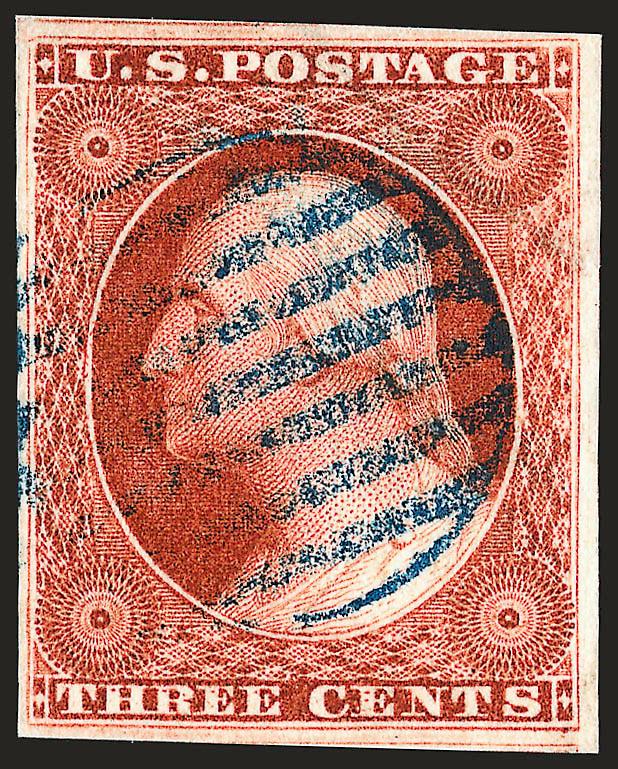 3c 1851-57 Issue Balance.> Seven used stamps, incl. Nos. 10A, 11A (2), 25, 26 (2), 26A, also incl. No. 24 with red carrier cancel, fresh and Fine-Very Fine group