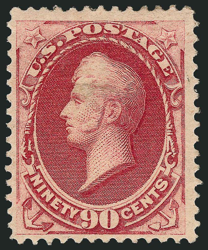 90c Carmine (191).> Original gum, h.r., rich color, central thin spot, appears Fine