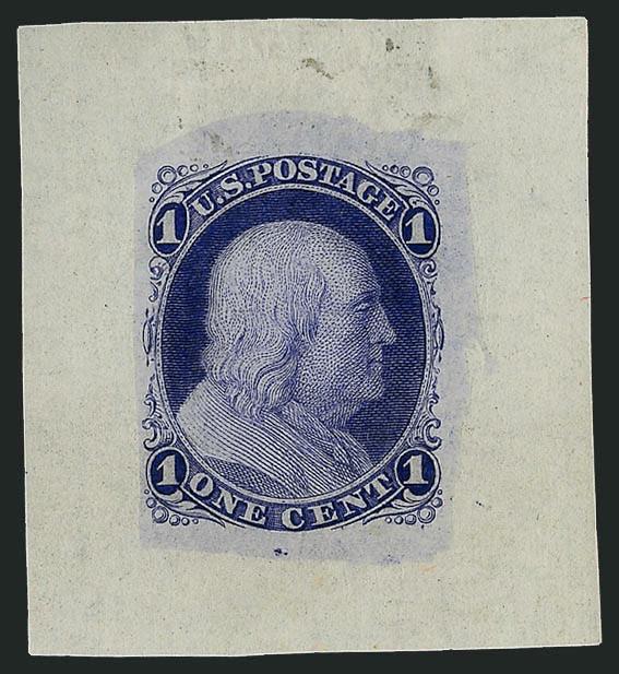 Proofs and Essays Balance.> Eleven items, incl. 41P3 block of four and single and also another block of four which is perforated and gummed, 38P1 hybrid, reprints of Nos. 11-E4, 11-E7a and 11-E2, Fine-Very Fine
group