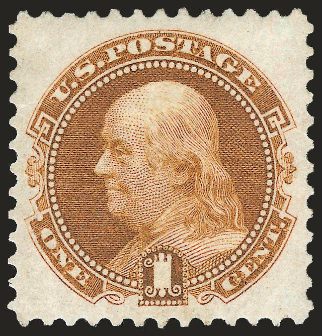 1c Buff, Re-Issue (123).> Original gum, bright shade, well-balanced margins, fresh and Extremely Fine, with 2008 P.F. certificate (XF 90 SMQ $1,650.00)