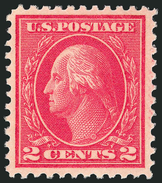 2c Deep Rose, Ty. Ia (500).> Mint N.H., choice wide margins, excellent Ty. Ia impression and color, Very Fine, with 1990 P.F. certificate