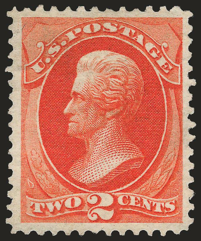 2c Carmine Vermilion, Special Printing (180).> Without gum as issued, intense color and proof-like impression, <full perforations all around without any scissors-separation,> beautifully centered with extra
wide margins on three sides<><>^AN EXTREM