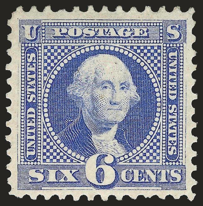6c Blue, Re-Issue (126).> Part redistributed original gum, bright color, well-balanced margins, Very Fine, with 2003 P.F. certificate