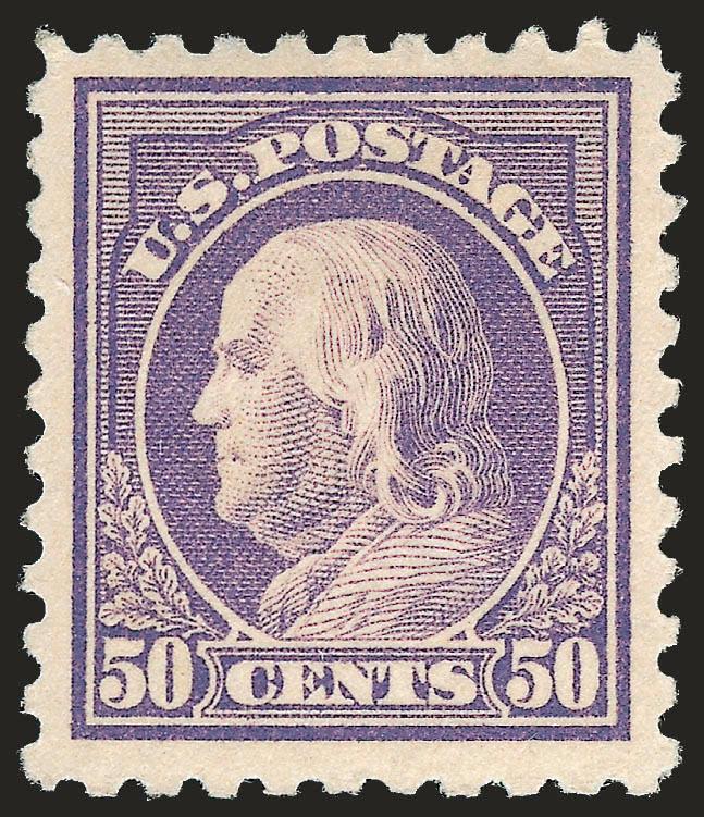 50c Violet (440).> Pretty pastel color, well-centered with wide margins, Very Fine and choice, with 2000 P.F. certificate