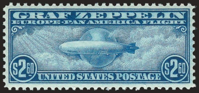 65c-$2.60 Graf Zeppelin (C13-C15).> Mint N.H., bright colors, Very Fine set, last with 1999 P.S.E. certificate for block