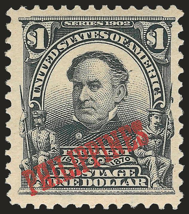 1903, $1.00 Black (237).> Bright shade, crisp impression, wide margins, Very Fine