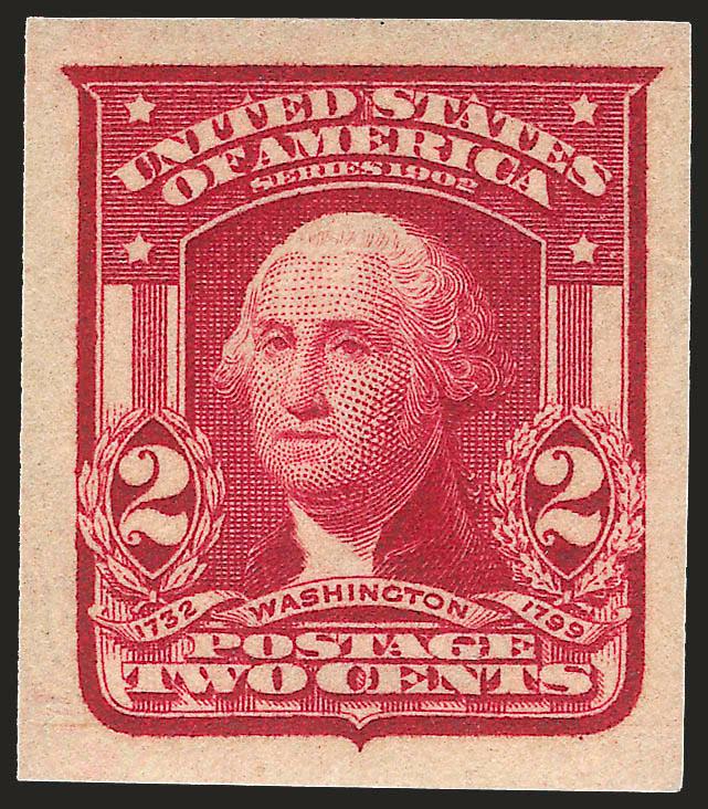 2c Lake, Ty. II, Imperforate (320a).> Mint N.H., huge balanced margins, strong color and impression, Extremely Fine Gem, with 2008 P.S.E. certificate (XF-Superb 95 SMQ $175.00)